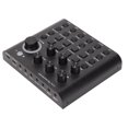 thumbnail image 4 of Podcast Mixer Sound Card, Voice Change High Bass Adjustment Professional One Touch Mute Live Sound Card 12 Warm Up Sound Effects For Live Broadcast, 4 of 8