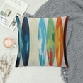 thumbnail image 2 of JEUXUS Short Plush Pillowcase (Universal 1) Large Scale Abstraction Zipper Closure White, 2 of 5
