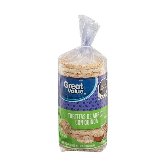 Tortitas arroz Great Value quinoa 130 g