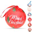 thumbnail image 4 of Bola de caramelo Decoración de fiesta de Navidad Tarro de chocolate Dibujos animados Hierro Regalo Monedero Adorno, Árbol de Navidad rojo 6PCS tholdsy  HA007859-04*6, 4 of 7