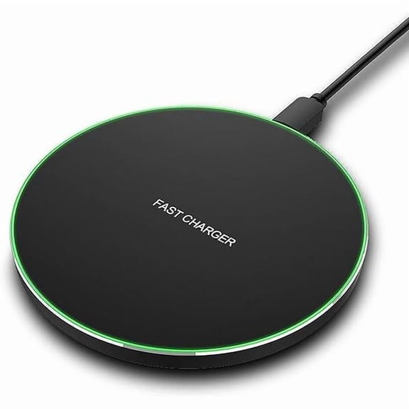 Saluqifa Fast Wireless Charger,20W Max Wireless Charging Pad Compatible with iPhone 16/16 Pro/15/14/13/12/SE/11/XS Max/XR,AirPods; Wireless Charge Mat for Samsung Galaxy S25/S24/Note,Pixel/LG G8