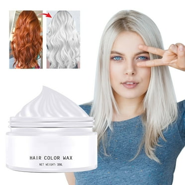 Tones And Textures Hair Color Pearl Toner Hair Rinse for Hair Oil Hair Color Fashion Hair Color Temporary Instant Unisex Natural Hair Color Wax Mud Washable Moisturizing Modelling Fashion Colorful