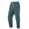 thumbnail image 1 of Dagugfen Fall Pants for Men Elastic Waist Drawstring Workwear Loose Casual Travel Fishing Pants Solid Color, 1 of 5