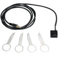 thumbnail image 1 of Adaptador de cable de entrada auxiliar 6000-Cd estéreo de coche auxiliar apto para Ford Fiesta Ford Focus 6000 Cd (negro), 1 of 5