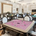 thumbnail image 5 of Kcavykas Placemats Mahjong Mat Reduction Mahjongg Table Mat Mahjong Accessories Tablecloth Game Poker Domino Game Game Mat for Card Board and Tile Games 70x70cm School Savings-G, 5 of 5