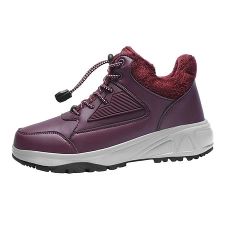 

On Running Shoes Women Women s Simple And Fashionable Flying Woven Round Head Solid Color Lightweight Breathable Soft Bottom Casual Sports Sports Shoes sneakers for Women PU Red