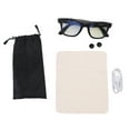 thumbnail image 2 of Smart Glasses, Magnetic Charging Interface Music Glasses Multifunctional 720P Resolution IP65 Water Proof  for Travel, 2 of 7