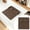 Brown, variant on Hgtduk Silicone Coffee Corner Tamping Mat, Non Slip Espresso Tamper Pad for Barista Tool Storage, Grey 26x24x2cm
