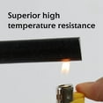 thumbnail image 2 of Self-extinguishing Silicone Fiberglass Sleeve Coating High Temperature Resistance ,Flexibility for Electrical Cable Insulation Protect, 2 of 10