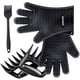 thumbnail image 3 of Juego de guantes para barbacoa, juego de garras de carne para barbacoa a prueba de agua, kit portátil de cepillo para hornear, 5pcs / set tholdsy HA005329-02, 3 of 7