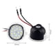 thumbnail image 4 of Cuartos 2 uds luces LED debajo del espejo lateral para Ford F150 Edge Mondeo Explorer Flex Likrtyny Para estrenar, 4 of 7
