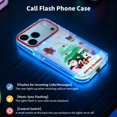 thumbnail image 3 of Funda de teléfono YAJOJO con flash LED de llamada entrante para iPhone 17 Pro Max de 6.9 pulgadas, 3 of 8