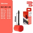 thumbnail image 3 of 2PCS for TPU Inner Tube 20inches Bike for Presta Valve with Frame Adapter Light, 3 of 10