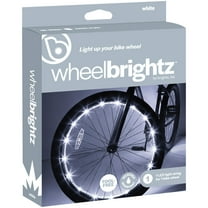 Brightz WheelBrightz LED Bike Wheel Lights, 7 ft Light Rope, White