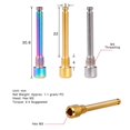 thumbnail image 3 of M4 Titanium Bolts For Bicycle Disc Brake Pad Threaded Pin Inserts Screw For R Hydraulic Disk Calipe, 3 of 5