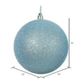 thumbnail image 2 of Vickerman 10" Baby Blue Candy Ball Christmas Ornament, 2 of 2