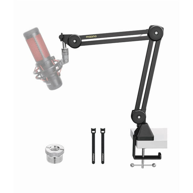 Xtellar Brazo Para Micrófono Soporte Ajustable De Metal Ba37 Color Negro