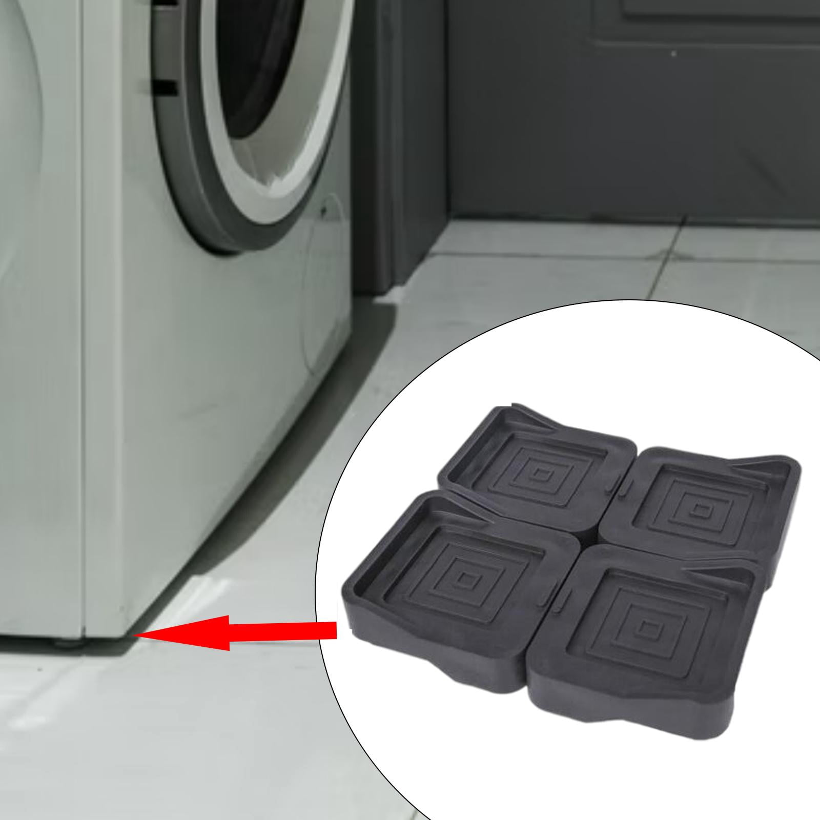 4Pcs Vibration Washer Feet Pads Shock Absorption Noise Reduction Stable Washing Machine Base Skid Wear Resistant Universal Durable