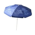 thumbnail image 2 of Sombrilla de patio al libre, toldo para sombrilla, protección solar, impermeable, fácil de instalar, sombrilla de playa de estilo chino para Azul, 2 of 8