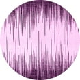 thumbnail image 1 of Ahgly Company Indoor Round Abstract Pink Modern Area Rugs, 4' Round, 1 of 4