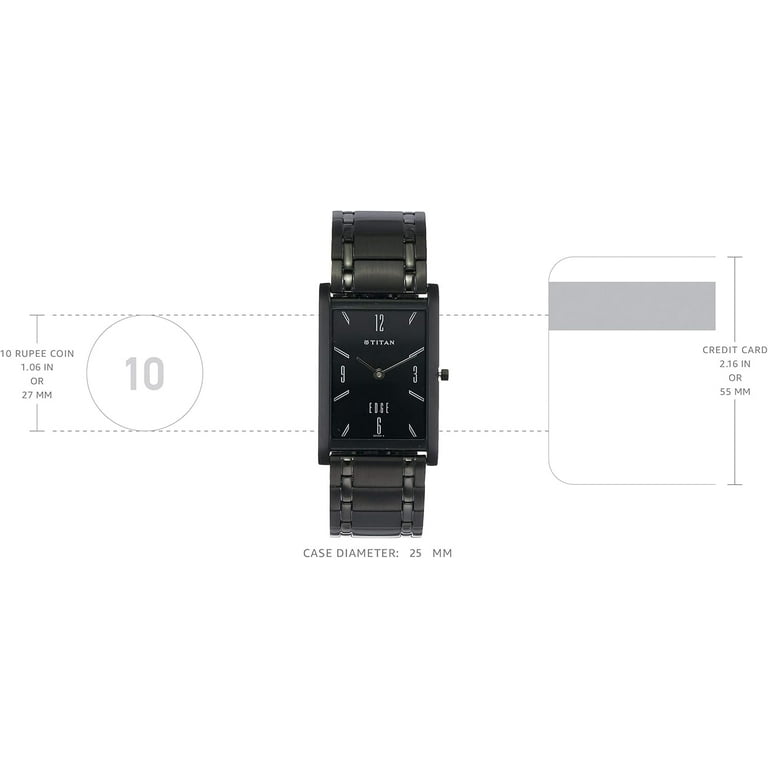 Titan Analog Black Dial Men's Watch-NN1043NM01/NP1043NM01