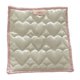 thumbnail image 1 of Alfombrilla de absorción acolchada para posavasos, almohadilla aislante térmica cuadrada antideslizante Blanco, 1 of 9