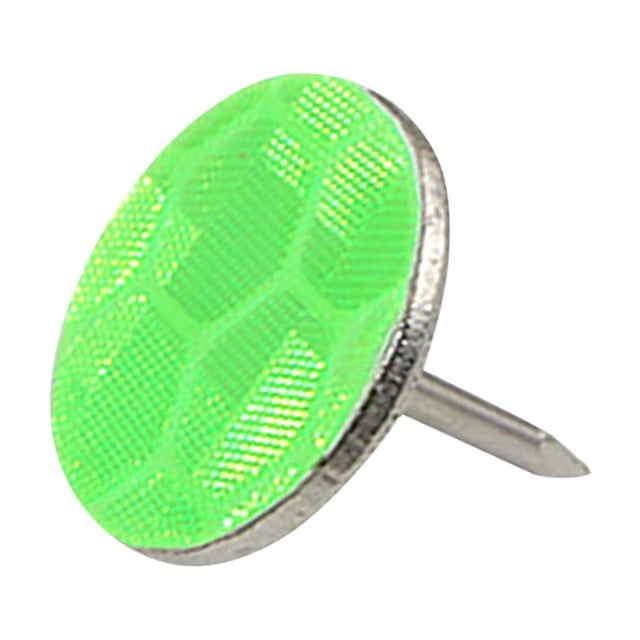D Reflective Marking Nails For Outdoor Use At Night Multi Purpose For Field And Trail Marking 0.34 Pounds 200Pc