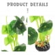 thumbnail image 2 of KAKOWELY Plantas artificiales de loto para decoración de peceras, modelo para acuario, paisajismo, planta acuática., 2 of 5