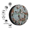thumbnail image 4 of Vsdgher Mallard Ducks Swimming for Spare Tire Cover, Tire Wheel Protector Wheel Cover Fit for Truck,Trailer,RV,SUV,Camper and Most Vehicle-16 inch, 4 of 6