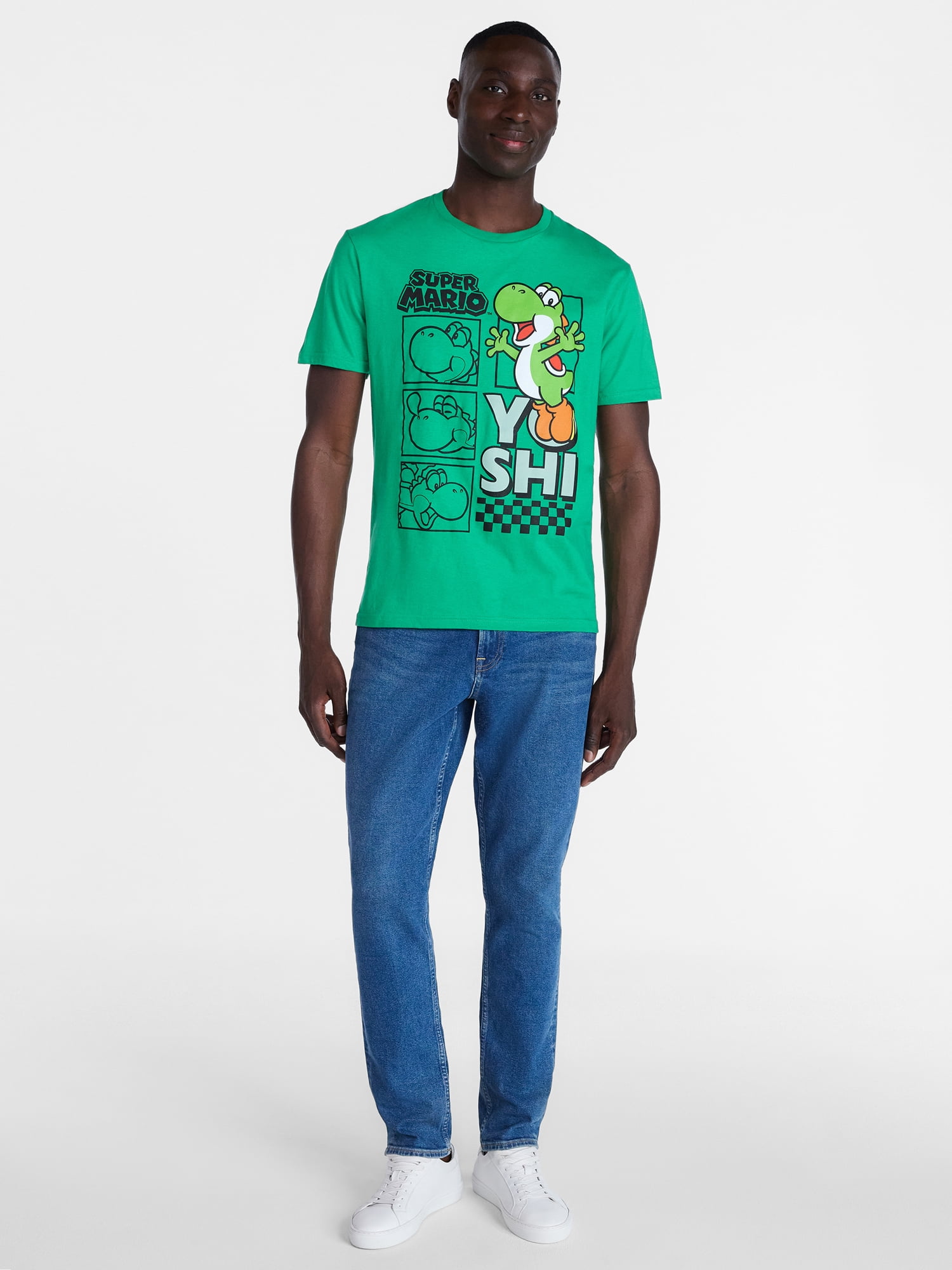 Yoshi Men’s Graphic Tee, Sizes S-3XL