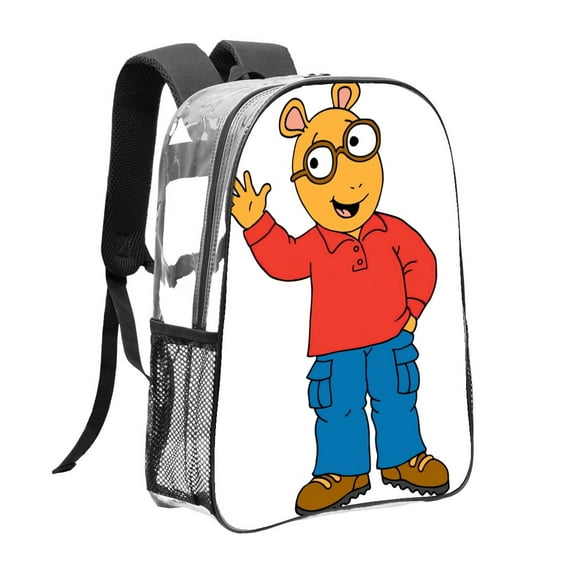 ARTHUR Pattern Transparent Backpack Lightweight And fashionable Showcasing Personality And Leading The Trend