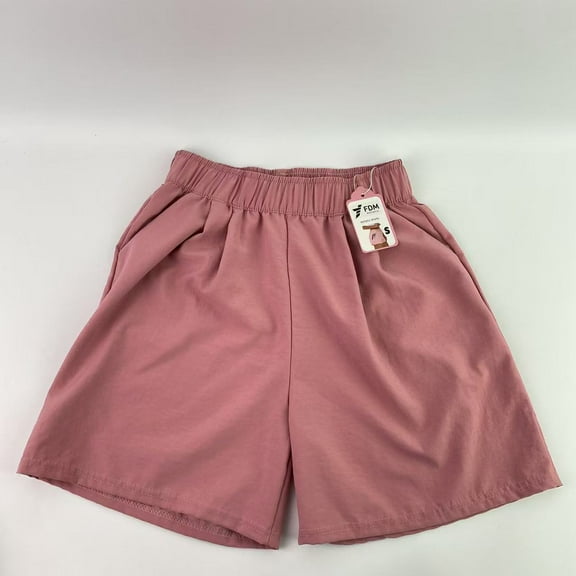 FDMAthletix Athletic shorts,Women's Running Shorts with Liner Pockets Elastic Workout Athletic Gym Yoga Shorts（S）