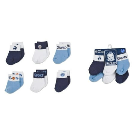 6pk Terry Ankle Sock - Boy - Walmart.com