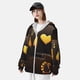 thumbnail image 3 of Fotbe Casino Playing Cards Chaqueta con Protección Solar UPF 50+ para Hombre y Mujer, Camisa con Capucha y Bolsillos-XX-Large, 3 of 7