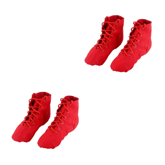 Hemoton  2 Count Dance Shoes for Wide Feet Ballet Sneakers Women Art Woman