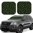 thumbnail image 2 of Uemuo Cool Gamepad Printed 2 PCS Car Windshield Sun Shade, Auto Sun Heat and UV Rays Blocker, Foldable Automotive Front Window Sunshade Protector, 2 of 7