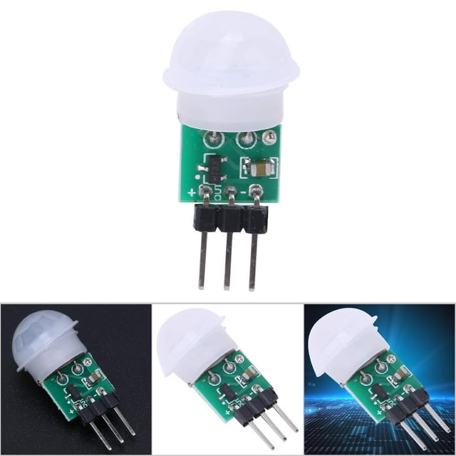 Body Sensor, Mini Enhanced Immunity Human Motion Detector DC2.7~12V High Reliability High Sensitivity for Automatic Induction Electrical Equipment