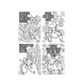 thumbnail image 3 of Swearing Cats Cat Coloring Book Handmade Coloring Coloring Book, 3 of 5
