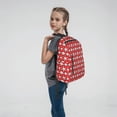 thumbnail image 7 of Lafuoo Cute Baseball Pattern Lightweight Backpack, Wear-resistant Multi-pocket Travel Backpack, Suitable for Work, Campus, Mountaineering, Unisex-One Size, 7 of 7