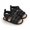 Black, variant on Bcfgryg Spring And Summer Children Baby Toddler Shoes Boys And Girls Sandals Flat Bottom Light Open Toe Hook Loop Solid Color Roman Style Baby Sandals Size 4