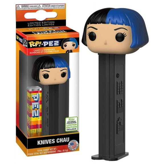 Scott Pilgrim vs The World Funko POP! PEZ Knives Chau Candy Dispenser