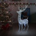 thumbnail image 1 of vidaXL XXL Acrylic Christmas Reindeer 250 LED 180 cm Cold white, 1 of 5