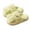 Light Green, variant on GobdXE Cute Cartoon Bunny Kids Fuzzy Slide Slippers Open Toe Warm Indoor House Slippers for Home Wear Size:8-9 Years