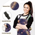 thumbnail image 2 of Cool Owls Stars Apron Set with Oven Mitts Pot Holders Set of 5 Kitchen Stuff Accessories, 2 of 6