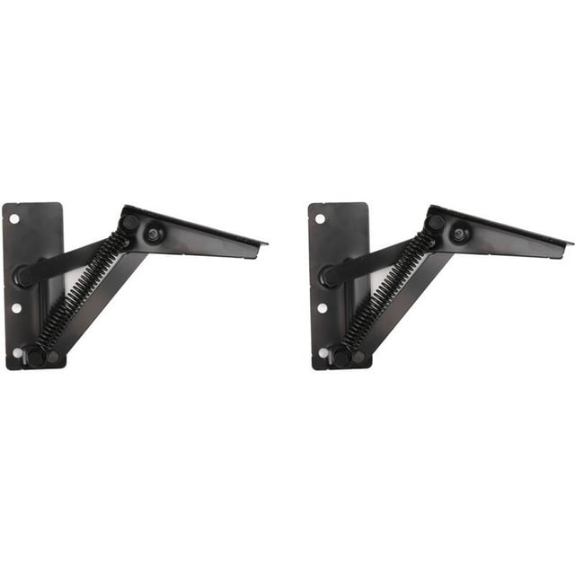 80° Steel Folding Hinges for Cabinet Doors, Bed & Sofa, Cold-Rolled Supports