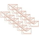thumbnail image 5 of EeaseMX 20 clips metálicos grandes con forma de sobre, para notas, portátiles, de oficina (oro rosa), 5 of 7