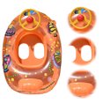 thumbnail image 6 of Car Shaped Swimming Ring Extended Swimming Seat (Orange), 6 of 10