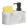 thumbnail image 1 of Dispensador de jabón Sunnimix con soporte de esponja líquido blanco 14 cm x 7 cm x 13 cm, 1 of 8