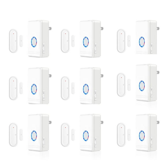 GREENCYCLE Wireless Motion Sensor Door Chime,RDoor Chime for Business when Entering,Door Chimes,Door Ringer with 600 ft Range,Night Light Function,For Shopping Centers, Homes and Offices,1PK