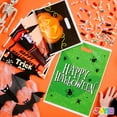 thumbnail image 4 of Joyfy 72 Pcs Halloween Treat Bags Goodie Bags Plastic Halloween Candy Bags Trick or Treat Creepy Designs Halloween Bags for Kids Trick or Treat,Classroom Goody Bags, 4 of 7
